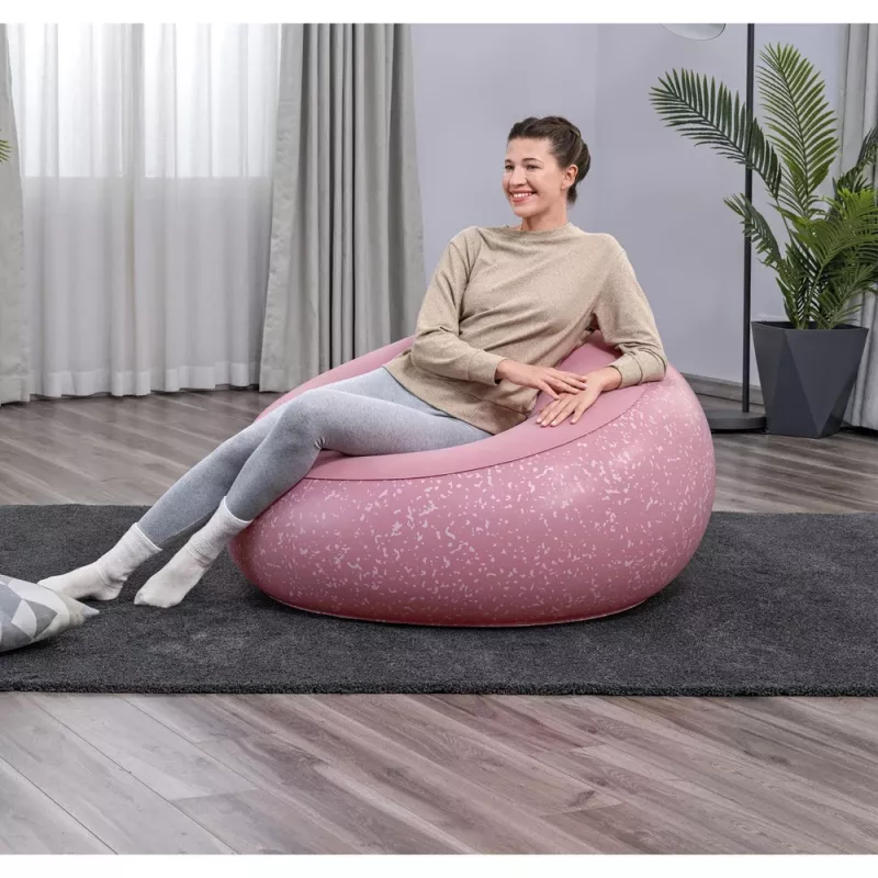 Bestway nafukovacie kreslo ružové Inflate A Chair 32029