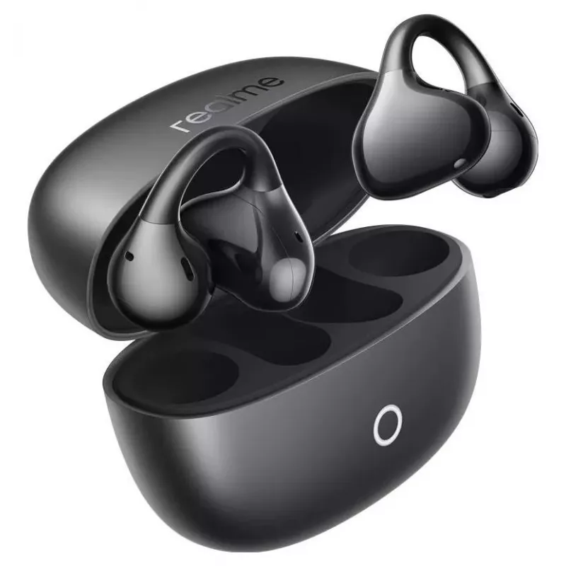 realme Buds Clip Čierna Black Káblové slúchadlá s 3,5-mm konektorom a mikrofónom