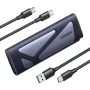 UGREEN USB 3.2 Gen 2 M.2 NVMe & SATA SSD puzdro, bezskrutkové externé puzdro na pevný disk