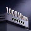 Ugreen 6-portový Gigabit Ethernet switch s PoE+ - sivá