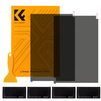 K&F Concept sada polarizačných fólií 2x 300x200mm (11,8x7,9