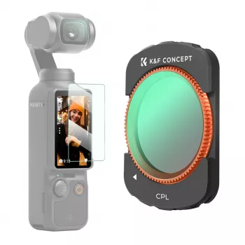 K&F Concept Circular Polarizer CPL HD MRC 12-Layer Filter pre DJI Osmo Pocket 3 (KF01.2532)