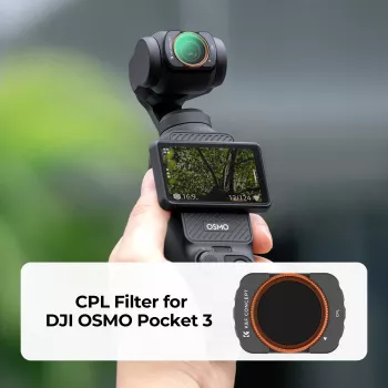 K&F Concept Circular Polarizer CPL HD MRC 12-Layer Filter pre DJI Osmo Pocket 3 (KF01.2532)