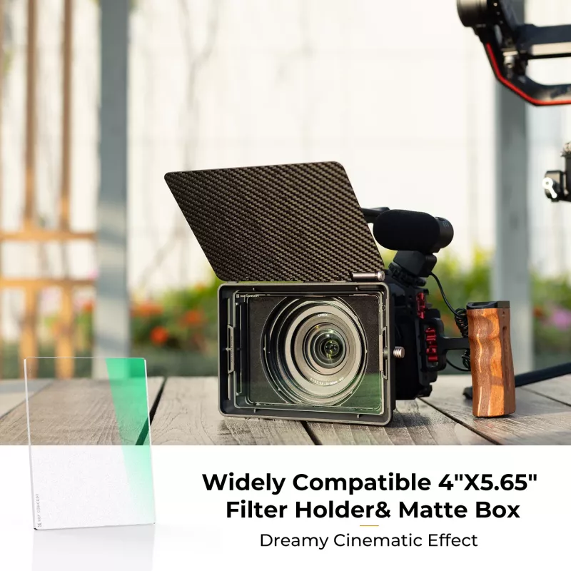 K&F Concept Black Diffusion 1/8 filter 4x5.65 inch pre Matte Box