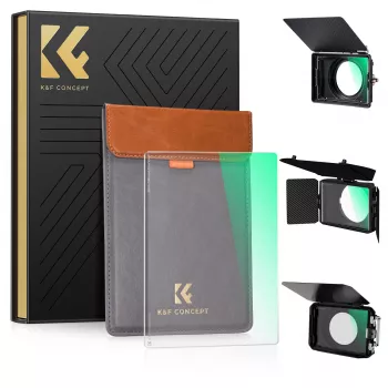 K&F Concept Black Mist 1/4 filter 4x5.65 inch pre Mattebox (KF01.2451)
