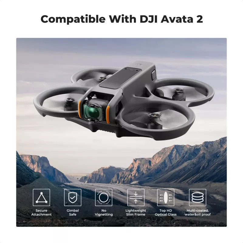 K&F Concept Nano-X UV Filter MC pre DJI Avata 2 (KF01.2698)