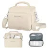 K&F Concept KF13.179V3 Sling Bag pre DSLR, bezzrkadlovky, dron, gimbal - béžová