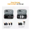K&F Concept KF13.179V3 Sling Bag pre DSLR, bezzrkadlovky, dron, gimbal - béžová