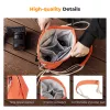 K&F Concept crossbody sling taška 5L oranžová pre kameru a smartfón