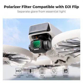 K&F Concept Nano-X 8K Ultra HD cirkulárny polarizačný filter pre dron DJI Flip (KF01.3080)