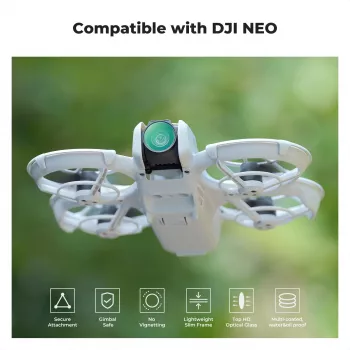 K&F Concept Nano-X 8K Ultra HD cirkulárny polarizačný filter pre DJI Neo / KF01.2828