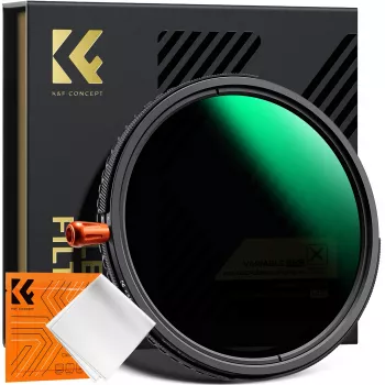 K&F Concept 82 mm 3-in-1 hybridný filter Fader ND2-32 + CPL + Black Diffusion 1/4 (KF01.2928V2)