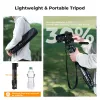 K&F Concept kompaktný fotografický stojan pre DSLR a smartfón čierny