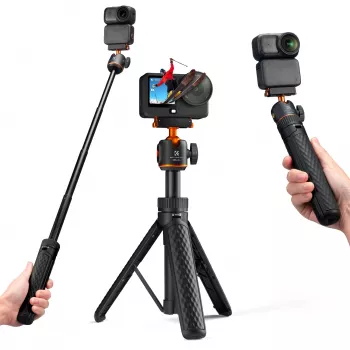 Mini stojan selfie tyč 65 cm 360° hlava pre DJI Osmo Nano / Action 6 / Kf09.181