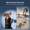 Mini stojan selfie tyč 65 cm 360° hlava pre DJI Osmo Nano / Action 6 / Kf09.181