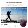 K&F variabilný ND filter ND32-ND512 pre dron DJI Mini 5 Pro, AGC sklo, KF02.0004