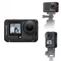 KF rámový držiak camera cage pre DJI Osmo Action 6, kov, čierny, KF12.0026