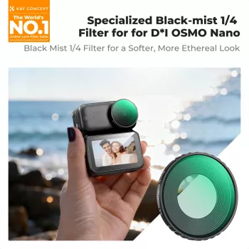 K&F Concept Nano-X Black Diffusion 1/4 Filter pre DJI Osmo Nano s puzdrom