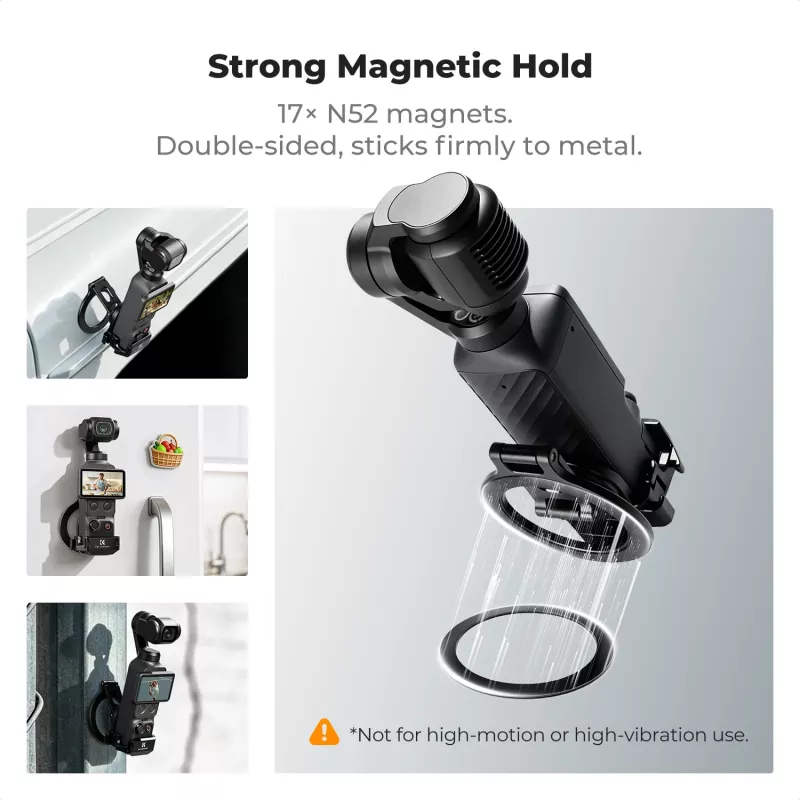 Magnetic Mount puzdro pre DJI Osmo Pocket 3 / 4 & MagSafe iPhone - KF20.0021