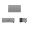 ORICO 9828RU3 2-Bay RAID DAS puzdro pre 2,5/3,5 palcové SATA HDD/SSD, USB 3.0, sivá