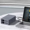 ORICO 9828RU3 2-Bay RAID DAS puzdro pre 2,5/3,5 palcové SATA HDD/SSD, USB 3.0, sivá