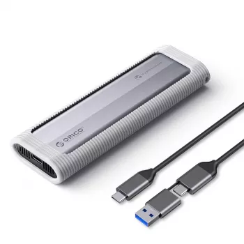 ORICO AXM2-G2 M.2 NVMe USB-C 10Gbps puzdro - sivá