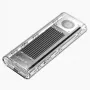 ORICO TCM2-G20 M.2 NVMe USB-C 3.2 20Gb/s puzdro - strieborná/transparentná