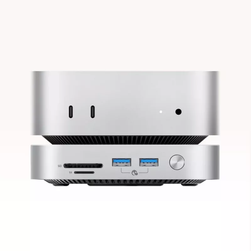 ORICO MiniLink 9-in-1 USB-C dokovacia stanica s M.2 SSD puzdrom - strieborná