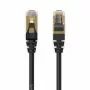 ORICO PUG-C7 CAT7 Ethernet kábel 10Gbps RJ45 LAN okrúhly 10m čierny