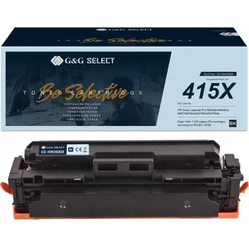 G&G Select XL tonérová kazeta ako náhrada za HP 415X / W2030X - čierna, vysoká výťažnosť