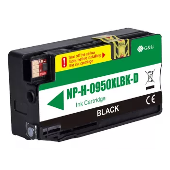G&G Ninestar Kompatibilná atramentová kazeta HP 950XL čierna