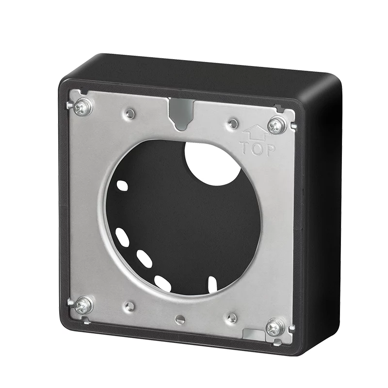 i-PRO WV-QJB500-B Pripájacia krabica pre kamery série S a série U, čierna, IP66, IK10