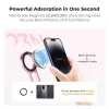 KF 3-in-1 Magnetický držiak na telefón stojan rukoväť stolový stojan pre iPhone MagSafe ružový