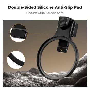 K&F Concept Smartphone filter klip 67mm čierny