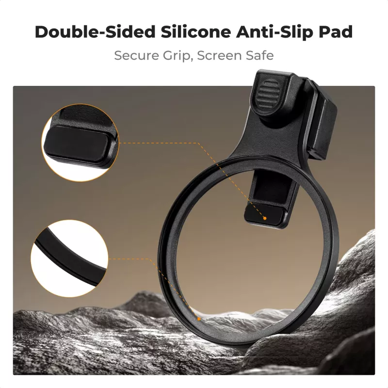 K&F Concept Smartphone filter klip 67mm čierny