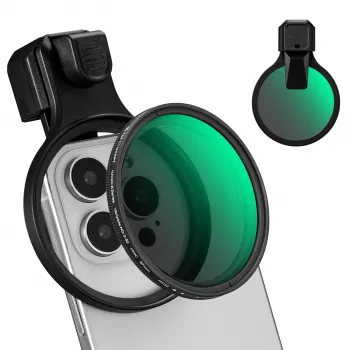 K&F Concept KF15.0026 Variabilný ND filter ND2-ND32 67mm Clip-On pre smartphone