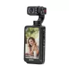 Ordro Pocket M5 5K akčná kamera s 3-osovým gimbalom, 12MP, Wi-Fi, čierna