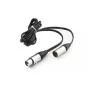 SWIT ELECTRONICS S-7102 3 m 4-pin XLR DC napájací kábel pre profesionálne video a vysielacie zariadenia