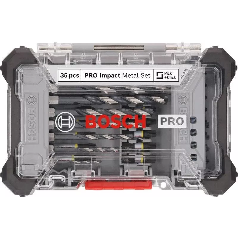 Bosch PRO sada na príklepové vŕtanie a bity 35-dielna (2608521U81)