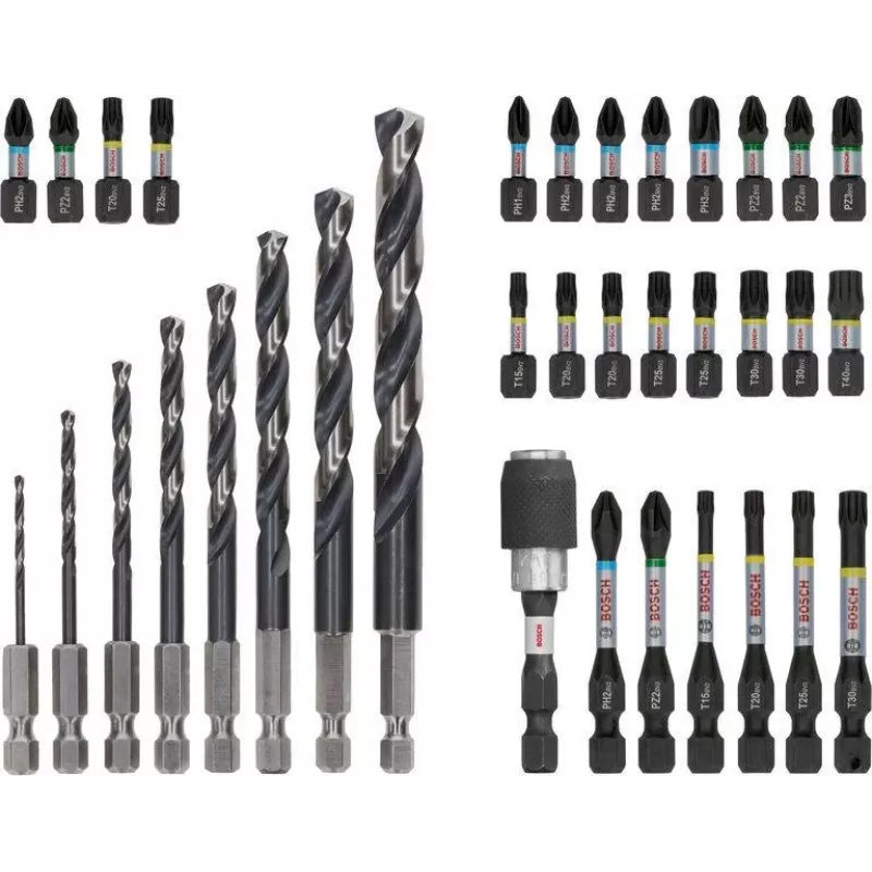 Bosch PRO sada na príklepové vŕtanie a bity 35-dielna (2608521U81)
