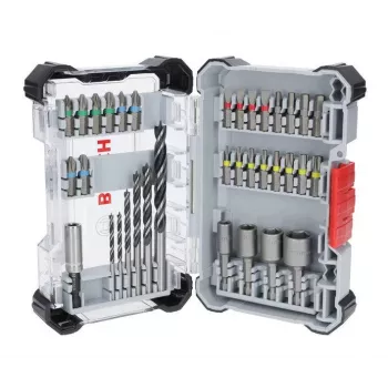 Bosch Extra Hard and PRO Wood sada vrtákov a bitov 35-dielna (2607017730)