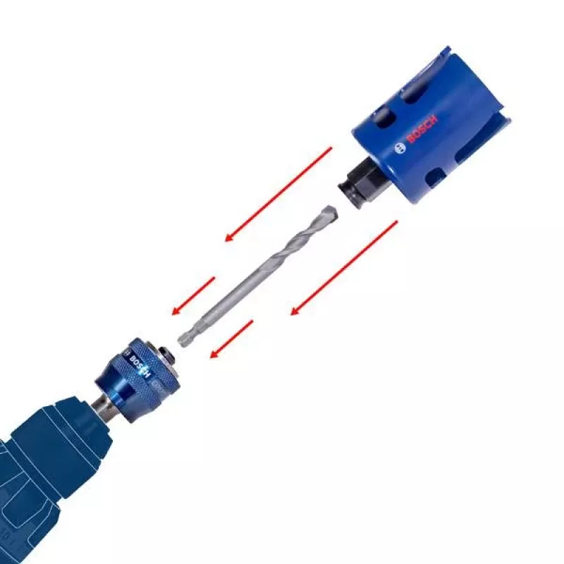 Bosch 2608902035 Power Change Plus adaptér pre korunové vrtáky stopka 11 mm šesťhran 1 kus