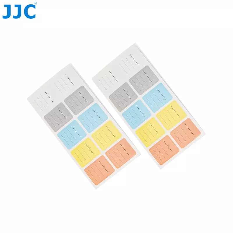 JJC 120x štítky nálepky na pamäťové karty pre SD MicroSD CF XQD