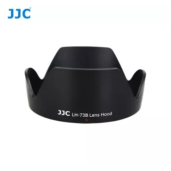 JJC slnečná clona pre Canon EW-73B - tulipánová bajonetový uzáver - čierna