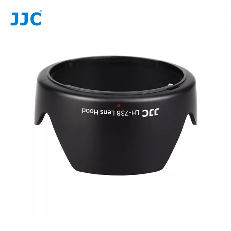 JJC slnečná clona pre Canon EW-73B - tulipánová bajonetový uzáver - čierna