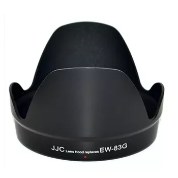JJC slnečná clona pre Canon EW-83G, tulipánová, čierna