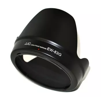 JJC slnečná clona pre Canon EW-83G, tulipánová, čierna