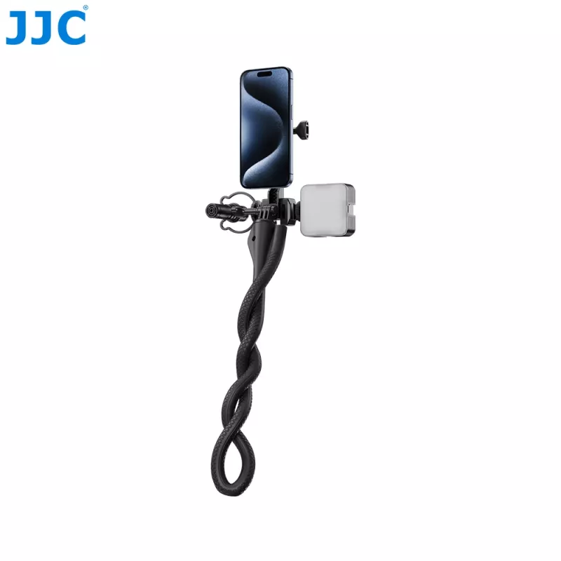 JJC TP-FT3 flexibilný statív, monopod a rameno s MagSafe držiakom pre smartfón a GoPro