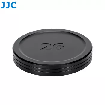 JJC LC-SR26 predná krytka objektívu pre Panasonic Lumix S 26mm f/8 (S-R26) - čierna