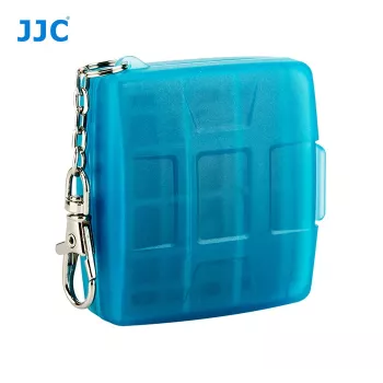 JJC puzdro na pamäťové karty pre 4 SD / SDHC / SDXC karty - čierne